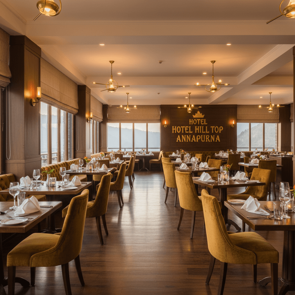 Spacious dining room with warm ambiance and comfortable family seating